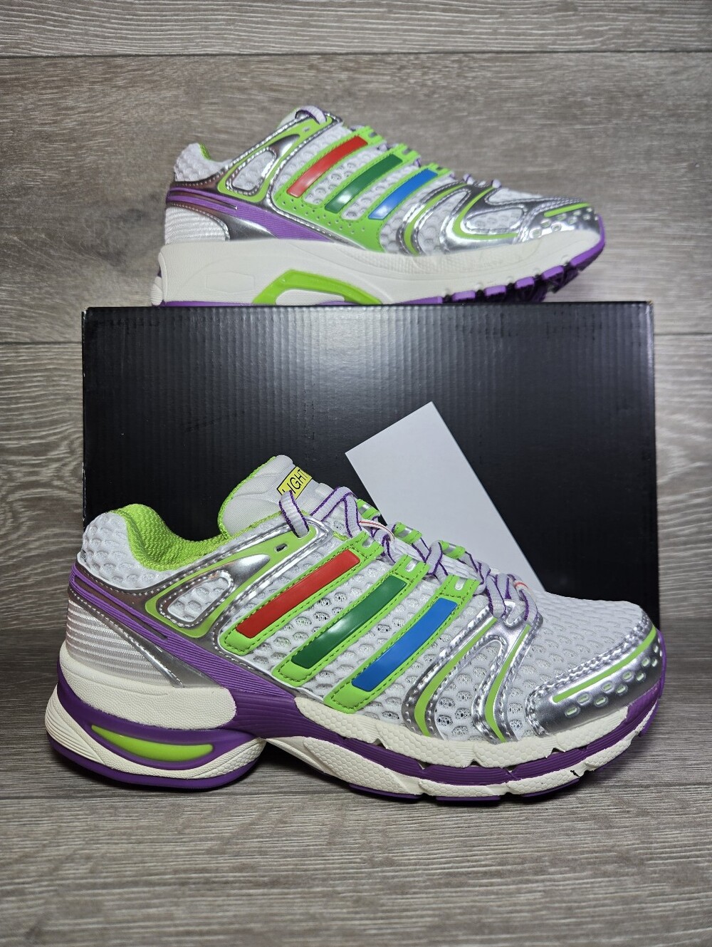 Adidas Toy Story Buzz Lightyear Adistar Control 5 Sneakers LA3966 Kids Sizes